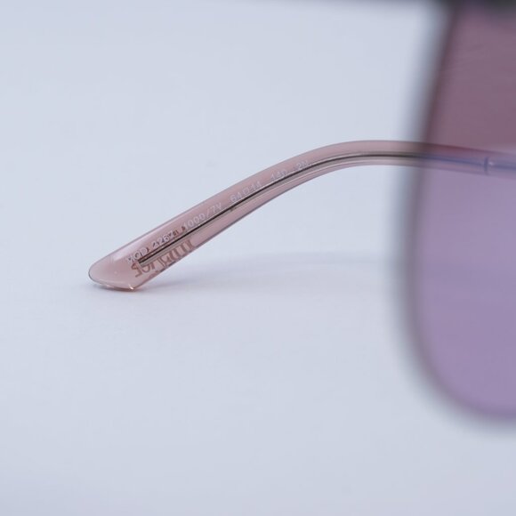 ?️ New Versace VE2267 10007V Sunglasses - Silver Frame, Pink Lenses main image 4